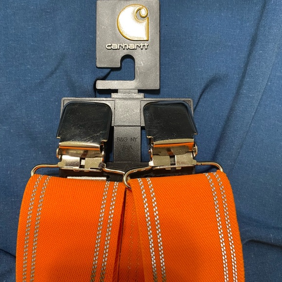Carhartt Other - Carhartt suspenders orange new never worn